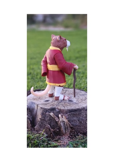 Ninja Turtles Splinter Usta 20 Cm Figür Ninja Kaplumbağalar Splinter Usta Figür Versiyon 2