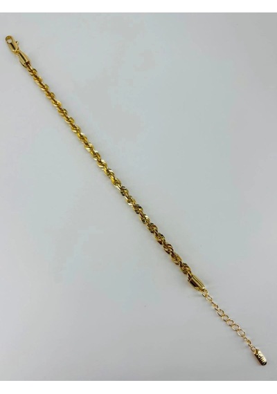 Tedar Renk Pirinç Cm Bileklik 17+4 Cm - Kbl0498 Najmaddin Standart