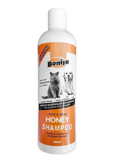 Bonisa Kedi Ve Köpek Şampuanı 400 Ml Bal Kokulu