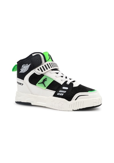 Sneaker Ortopedik Taban Unisex Çocuk Spor Ayakkabı Yeşil