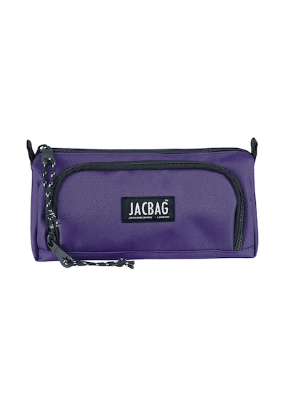 Jacbag Prime Xl-lastik Ayraçlı İki Bölmeli Kalem Kutusu Prime Xl-mor renkli
