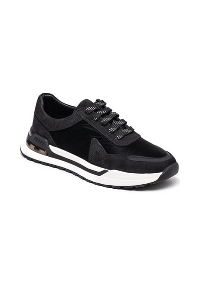 Sneaker Erkek Og-9800 John May 921-771-1061 Siyah Havlu Nubuk