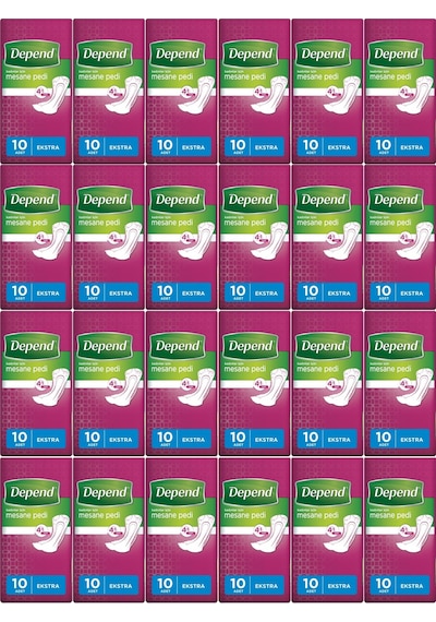 Depend Mesane Pedi Kadın Ekstra 240 Adet