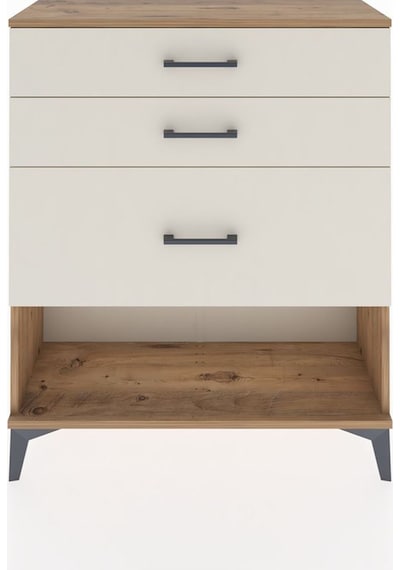 Arges Şifonyer 3 Çekmeceli 88x30x106 Çam-aytaşı Atlas Çam