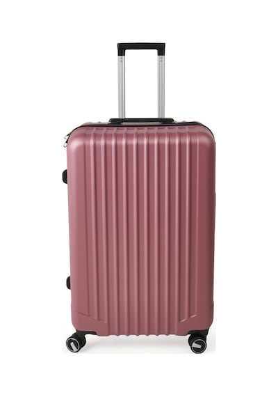 Hoffmannss Travel Line Büyük Boy Abs Valiz - Gülkurusu - 76x52x30 Cm Çok Renkli