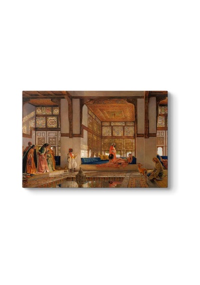 A. Melville - An Arab Interior Tablosu 90 X 60 -