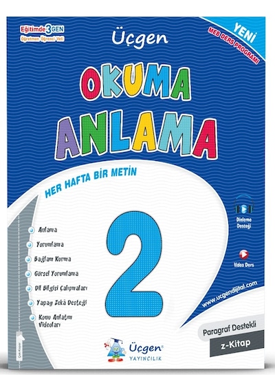 Üçgen 2026 2. Sınıf Türkçe Okuma Anlama Güncel Müfredat