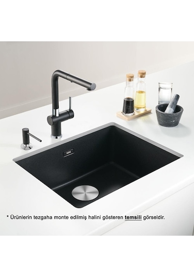 Franke Mrg 210. 110-52 Üçlü Set. Nero