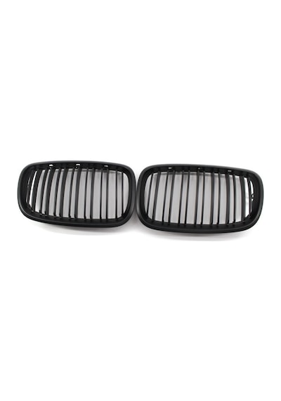 X5-x6 E70 2008-2014 M Böbrek Çift Çizgi Panjur Piano Black