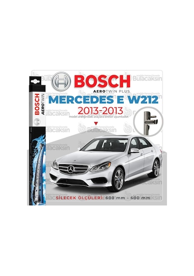 Mercedes E W212 Muz Silecek Takımı 2013-2013 Bosch Aerotwin