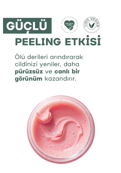 Çilek Özlü Body Scrub Peeling 500 Ml