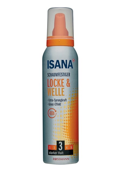 Kıvırcık ve Dalgalı Saçlara Uygun Saç Köpüğü  150 ml