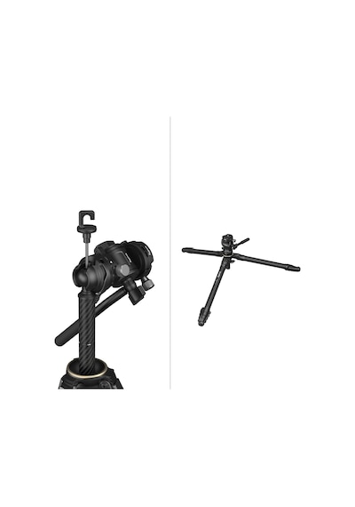 Smallrig 5028 Taşınabilir Karbon Fiber Seyahat Tripod Seti