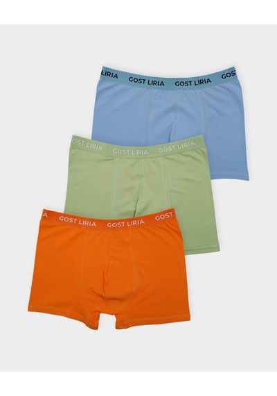 Gost Liria -fresh Mode Erkek Boxer 3 Lü Paket - Çok Renkli Çok Renkli