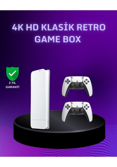 M15 Video Oyun Konsolu 20 Emülatör Destekli 64gb Bellekli Mh-hs3443-5761 Beyaz