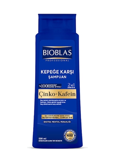 Çinko & Kafein 500ml Kepeğe Karşı Şampuan