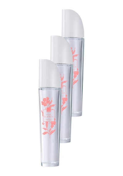 Pur Blanca Petal Kadın Parfüm Edt 50 Ml. Üçlü Paket Fresh