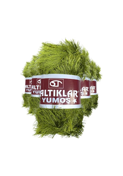 5 Adet Yumoş Sakallı El Örgü Ipi Yünü 44 RYL-5-3ARSLYM44