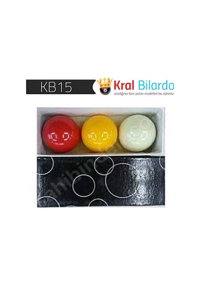 Bilardo Üç Topu - Üçbant Bilardo Topu - Üç Top Kaliteli Top
