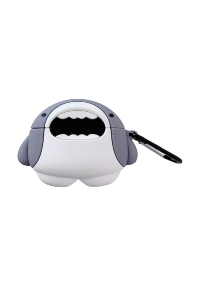 Microsonic Samsung Galaxy Uyumlu Buds 3 Pro Kılıf Cartoon Figürlü Silikon Crtn-fgr-kpkblk Beyaz - Gri