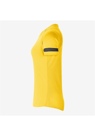 Nike W Academy 21 Training Top Kadın Antrenman Tişörtü Cv2627-719 Sari