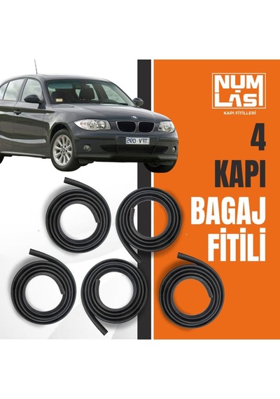 Bmw 1 Serisi E87 2004-2011 Kadifeli 4 Kapı + Bagaj Fitili-a Kalite-numlas-nm5090
