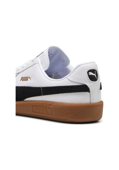 Puma Army Trainer Unisex Beyaz Deri Spor Ayakkabı Beyaz Beyaz