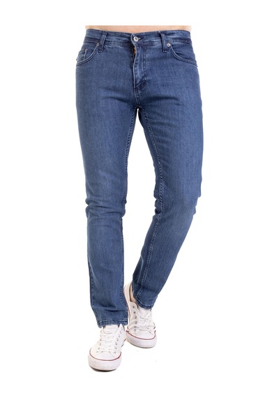 Erkek Denim Regular Fit Rahat Kalp Normal Bel Düz Paça Likralı Kot Pantolon 95505 Açık Mavi-Açık Mavi Erkek Denim Regular Fit Rahat Kalp Normal Bel Düz Paça Likralı Kot Pantolon 95505 Açık Mavi-Açık Mavi