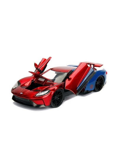 1:24 Ölçekli Marvel Spiderman 2017 Ford Gt