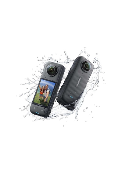 Insta360 X4 Cınsabma Siyah Aksiyon Kamerası Çok Renkli