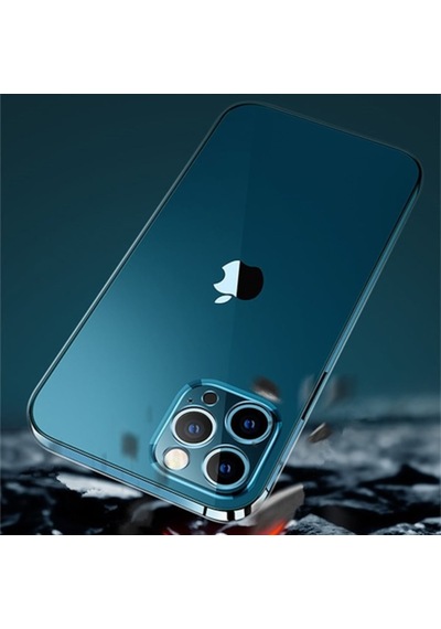Gor Apple Uyumlu iPhone 12 Pro Max 6.7 Inch Kilif Kamera Korumali Seffaf Sili-Seffaf 471130603