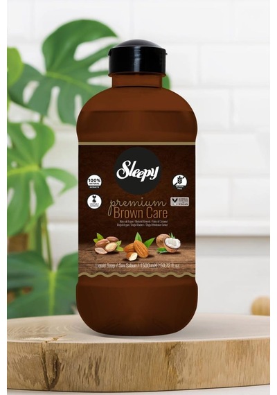 Sleepy Premium Brown Care Sıvı Sabun 1500 Ml