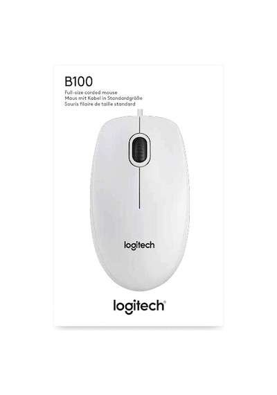 Logitech B100 Kablolu USB Optik Mouse