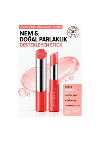 Collagen Tint Lip Glow Nemlendirici Parlak Dudak Tinti 4.5 G 3 Renk Seçeneği 101