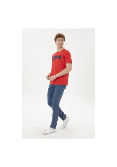 U.S. Polo Assn. U.s. Polo Assn. Geartıy024 Erkek T-shirt 1795459-22656 Kırmızı