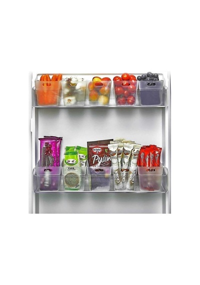 12 Adet Buzdolabı Kapak Içi Düzenleyici Organizer, Buzdolabı Içi Düzenleyici Ve Banyo Organizeri-9046630118921