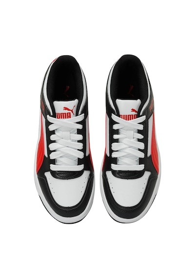 Puma Rebound Joy Low Siyah Kadın Sneaker Siyah-beyaz-kırmızı Çok Renkli