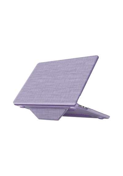 Uryport Apple Macbook Air 15 2023 Macbook Kumaş Kapak - Mor