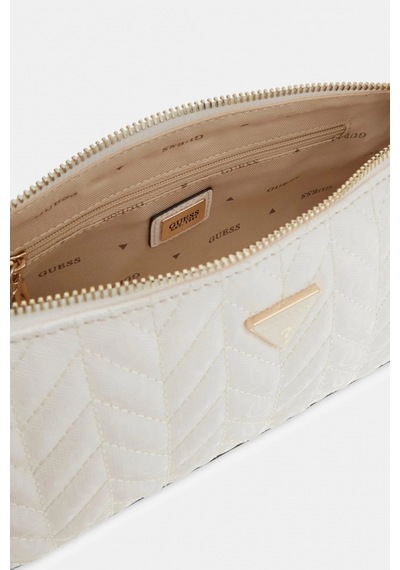 Guess Stacey Küçük Kadın Beyaz Omuz Çantası Hwgg9741720-off