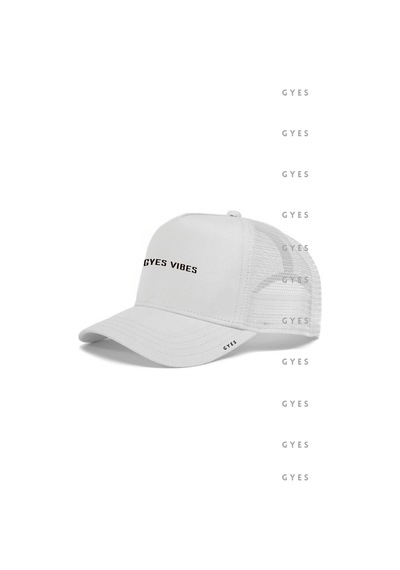 Caxis Vibes Unisex Yazlık Fileli Model Ayarlanabilir Cırtlı Spor Şapka Orijinal Cap Beyaz