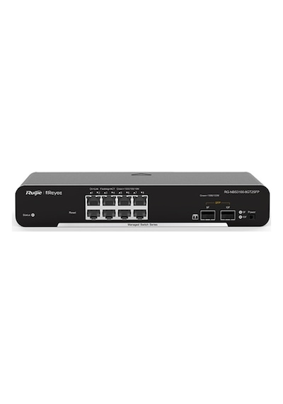 RUIJIE 8port REYEE RG-NBS3100-8GT2SFP GIGABIT 2X SFP Yönetilebili