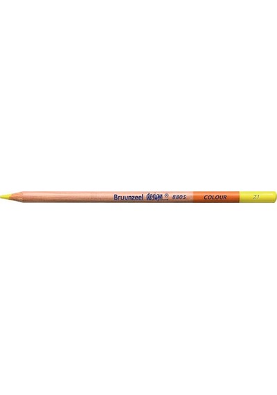 Bruynzeel Design Colour Pencils Kuru Boya Kalemi 21 Light Lemon Y