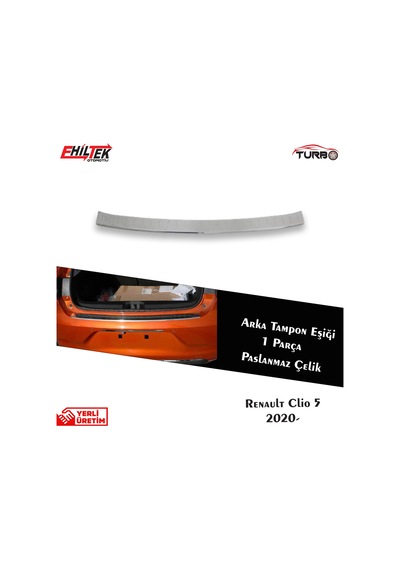 Renault Clio 5 Arka Tampon Eşiği P.Çelik 2019- Renault Clio 5 Arka Tampon Eşiği P.Çelik 2019-
