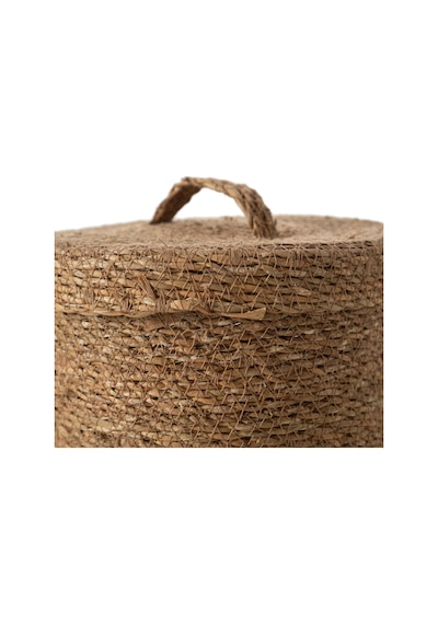 Mudo Home Sımon Kapaklı Düzenleyici Naturel 22x22x17 Kahverengi