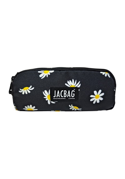 Jacbag Trıple Pouch-üç Bölmeli Kalem Kutusu Triple Pouch-papatya renkli