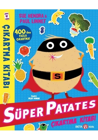 Süper Patates Çıkartma Kitabı