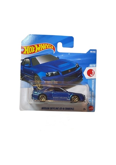 Hotwheels Nıssan Skylıne Gt-r Bnr34 Jjk35-n521 Çok Renkli