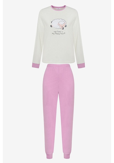 Penti Nap Time Lila Pantolon Pijama Takımı Çok renkli Penti Nap Time Lila Pantolon Pijama Takımı Çok renkli
