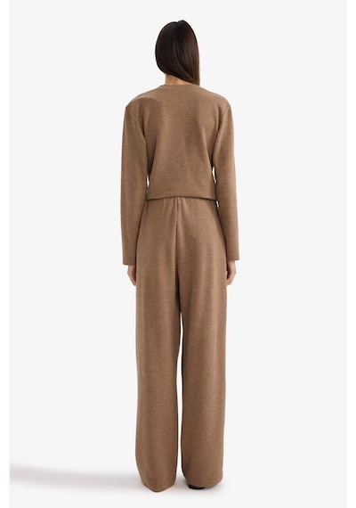 Defacto Wide Leg Geniş Bol Paça Pantolon G6332ax25wnbn531 Kahve-bn531