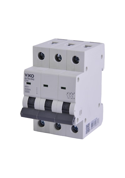 Viko 4vtb-3c10 Otomatik Sigorta 4,5ka C Tipi 3 Kutup 10a 10